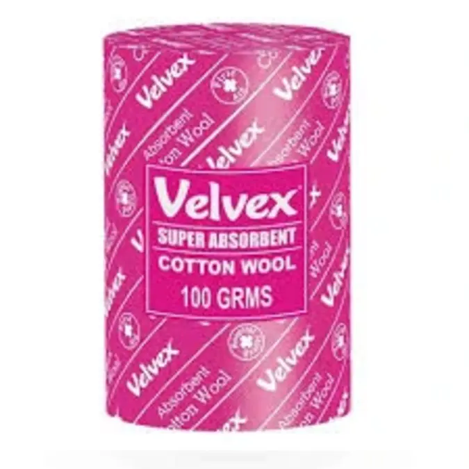 Velvex Cotton Wool 100g